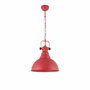 Opviq Kure - 30 - 3710 - D Lámpara de araña de metal Rojo